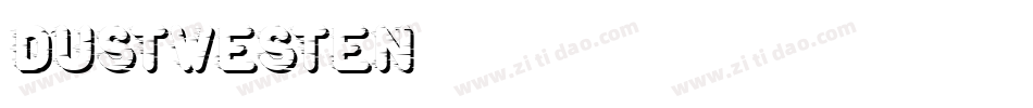 DustWesten字体转换