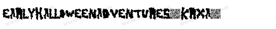 EarlyHalloweenAdventures-KRxA字体转换