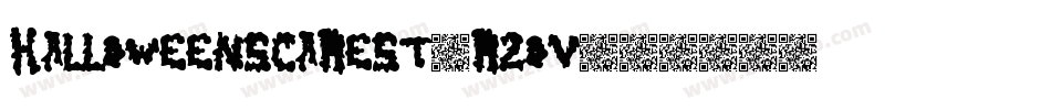 HalloweenScareSt-R2Ov字体转换
