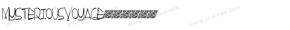 MysteriousVoyage字体转换
