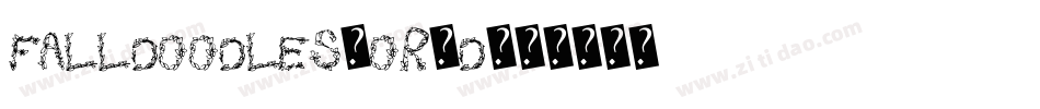 FallDoodles-Or5d字体转换