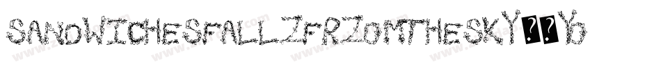 SandwichesFallZfrzomTheSky-7Yo4字体转换