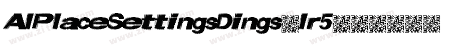 AlPlaceSettingsDings-lr5字体转换
