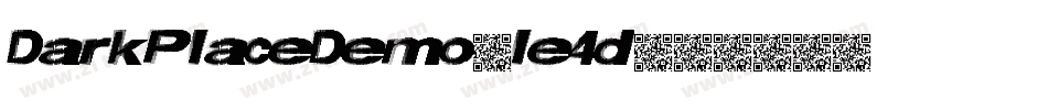 DarkPlaceDemo-le4d字体转换