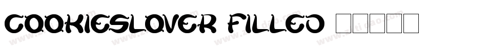 CookiesLover-Filled字体转换