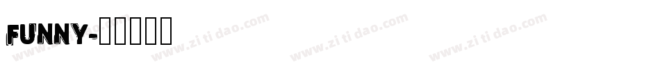 FUNNY字体转换