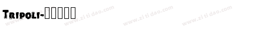 Tripoli字体转换