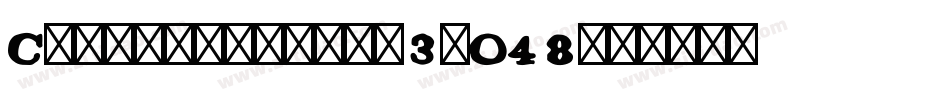 Centhinydemo-3zO48字体转换