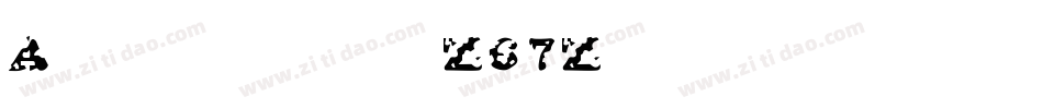 Aleriascript-Z67Z字体转换
