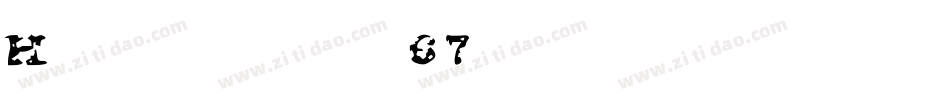 Handwritten-q67d字体转换