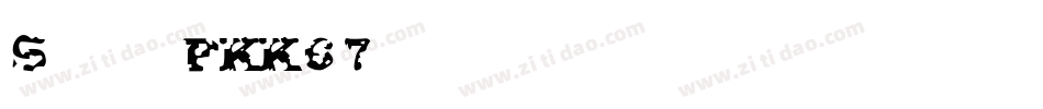 Seba-PKK67字体转换