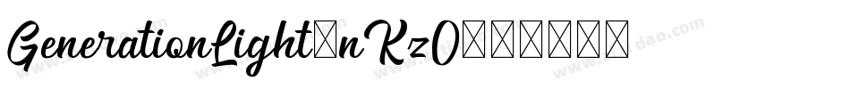GenerationLight-nKz0字体转换