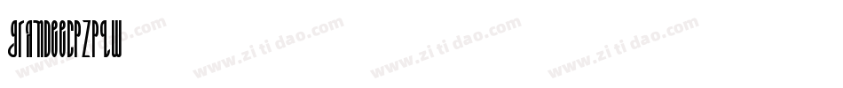 Grandeecp-zpqw字体转换
