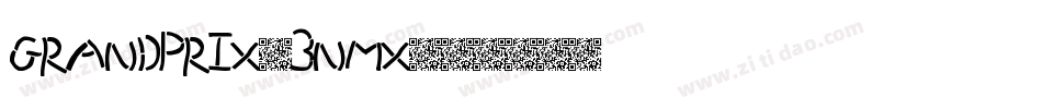 GrandPrix-3nMX字体转换