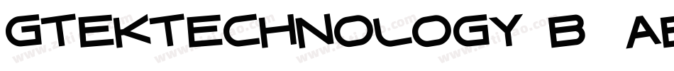 GtekTechnology-B9aB字体转换