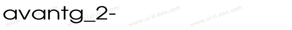 avantg_2字体转换