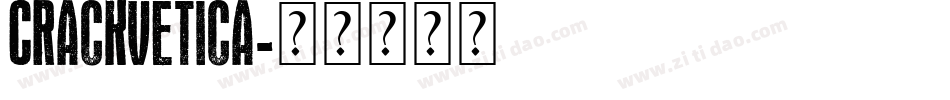 Crackvetica字体转换