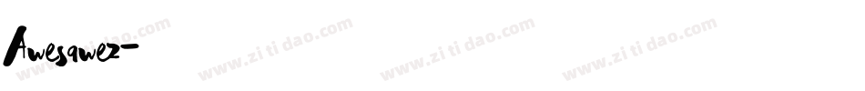 Awesawez字体转换