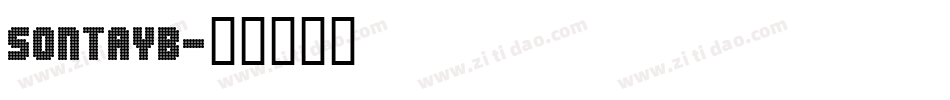 SONTAYB字体转换