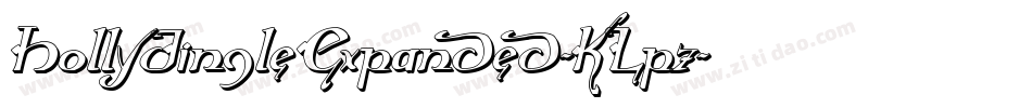 HollyJingleExpanded-KLp7字体转换 HollyJingleExpanded-KLp7字体转换