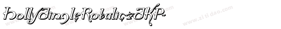 HollyJingleRotalic-7JKP字体转换