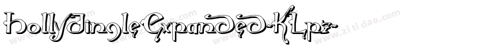 HollyJingleExpanded-KLp7字体转换 HollyJingleExpanded-KLp7字体转换