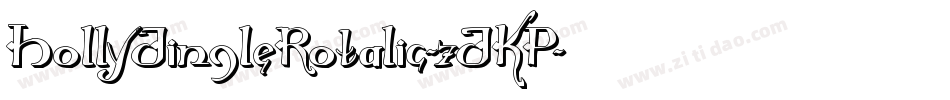 HollyJingleRotalic-7JKP字体转换