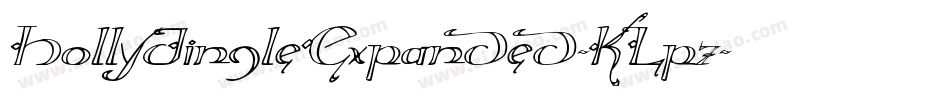 HollyJingleExpanded-KLp7字体转换 HollyJingleExpanded-KLp7字体转换