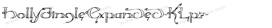 HollyJingleExpanded-KLp7字体转换 HollyJingleExpanded-KLp7字体转换