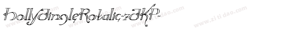 HollyJingleRotalic-7JKP字体转换