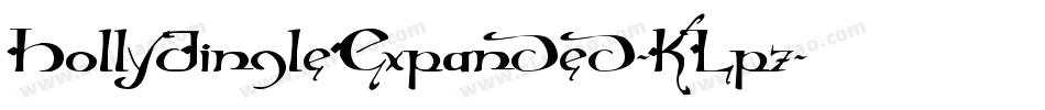 HollyJingleExpanded-KLp7字体转换 HollyJingleExpanded-KLp7字体转换