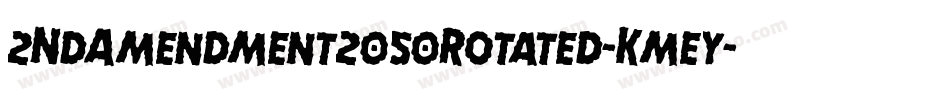 2NdAmendment2050Rotated-Kmey字体转换