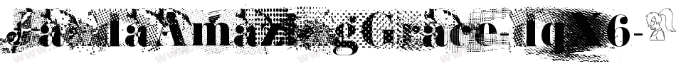 JandaAmazingGrace-dqX6字体转换