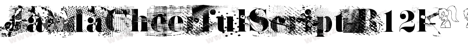 JandaCheerfulScript-R12l字体转换