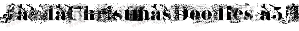 JandaChristmasDoodles-a5jR字体转换