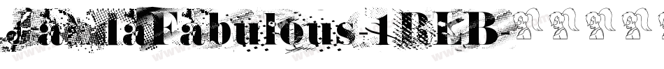 JandaFabulous-1RLB字体转换