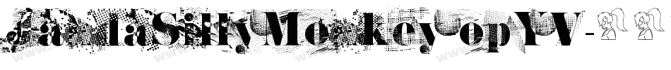 JandaSillyMonkey-opYV字体转换
