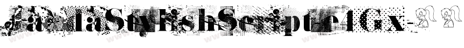 JandaStylishScript-e4Gx字体转换