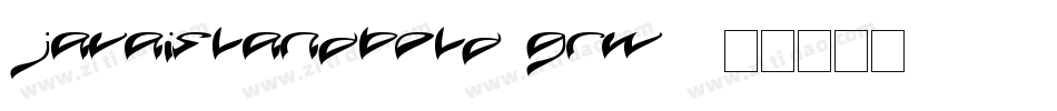 JavaIslandBold-grW3字体转换