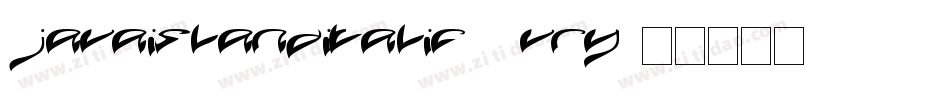 JavaIslandItalic-4VrY字体转换