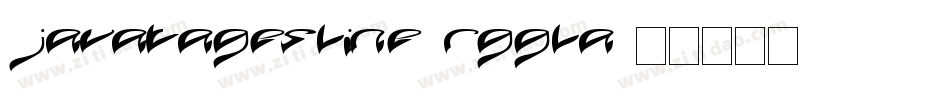 Javatagesline-rggLA字体转换