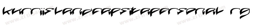 KurriIslandCapsItaPERSONAL-Rg字体转换