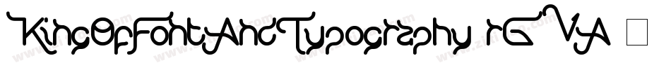 KingOfFontAndTypography-rGVA字体转换