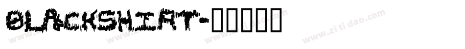 blackshirt字体转换
