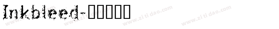 Inkbleed字体转换