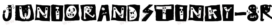 JuniorAndStinky-8RaA字体转换