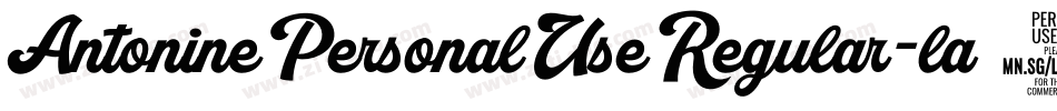 AntoninePersonalUseRegular-la9X字体转换 AntoninePersonalUseRegular-la9X字体转换