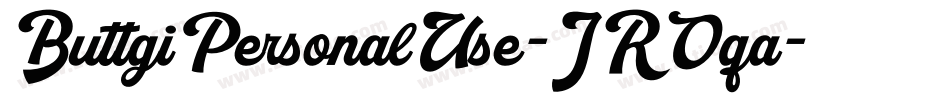 ButtgiPersonalUse-JROqa字体转换