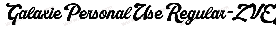 GalaxiePersonalUseRegular-ZVEXZ字体转换