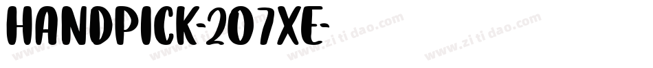 Handpick-2O7xe字体转换